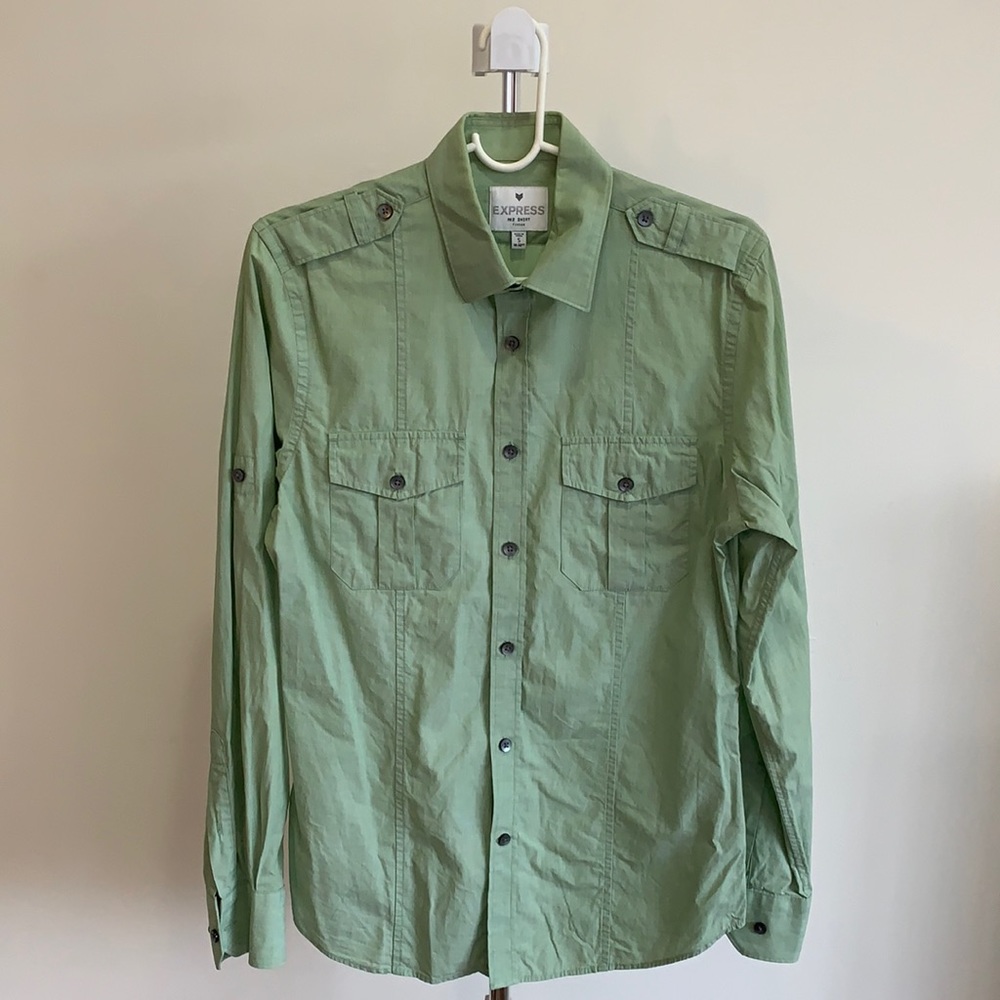 Express button down long sleeve